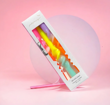 Afbeelding in Gallery-weergave laden, Candle Set Dip Dye Neon * Surfing Bondi
